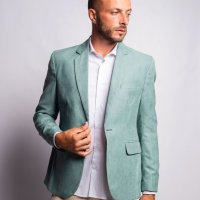  Blazer Poliviscose Verde Menta