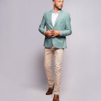  Blazer Poliviscose Verde Menta