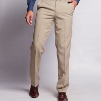 Calça Alfaiataria Oxford Areia