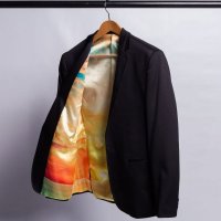 Blazer Raffer Elastano Preto