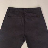 Calça de Sarja Slim Specific Chumbo Bolso Faca