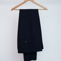 Calça Alfaiataria Poliviscose Azul Marinho