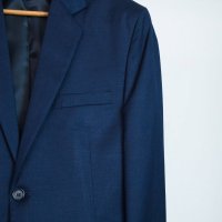 Terno Poliviscose Slim Azul Carbono