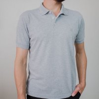 Camisa Polo Compreterno Cinza