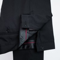 Terno Microfibra Preto Detalhes