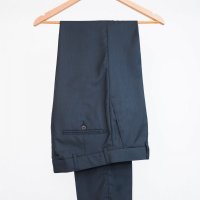 Calça Alfaiataria Super 100 Azul Noite Noivo