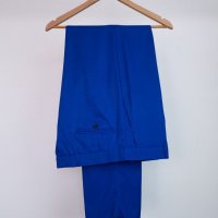 Terno Gabardine Azul Bic