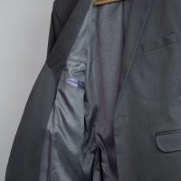 Blazer de Sarja Cinza Escuro