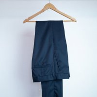 Terno Gabardine Azul Marinho