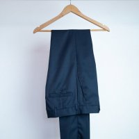 Calça Alfaiataria Gabardine Azul Marinho